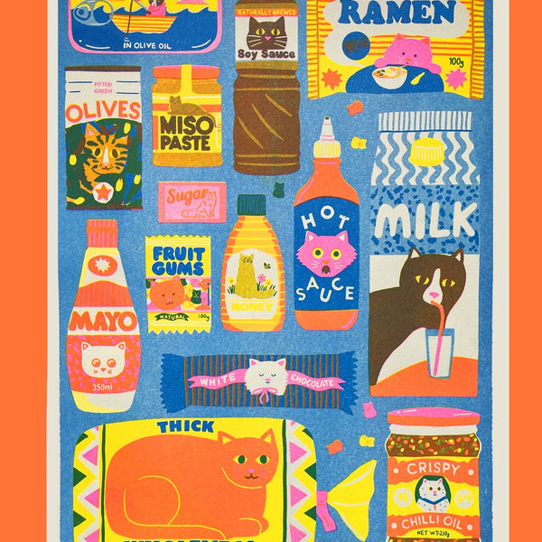 Cat Food Print