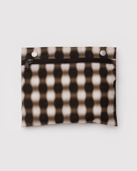 Everyday Cloud Bag - Blurred Gingham Brown