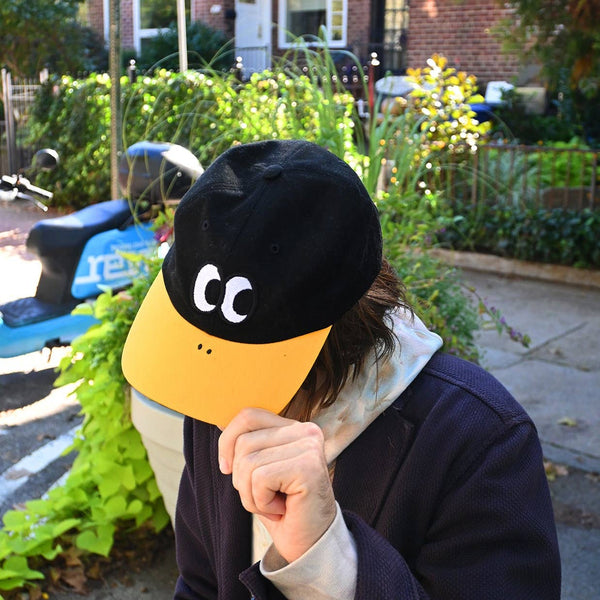 "Quack/Duck" Cap - Black