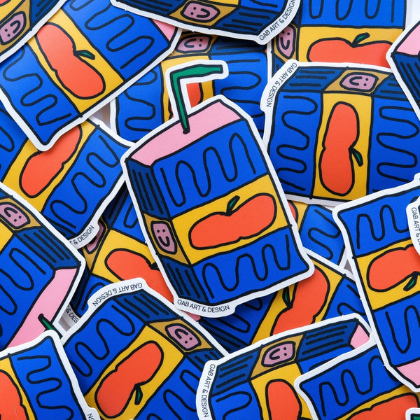 Juice Box Sticker
