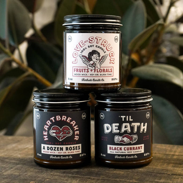 'Til Death - Black Currant 8oz Soy Candle