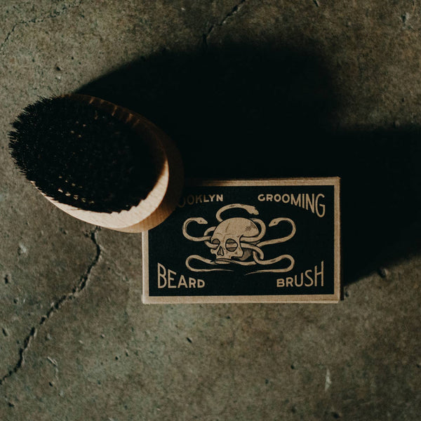 Beechwood and Boar Bristle Beard Brush