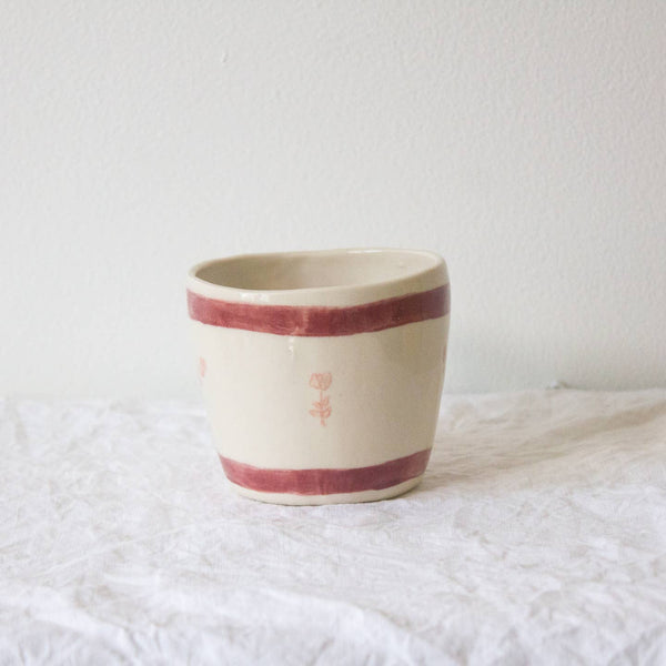 Hyacinth Mug - Raspberry