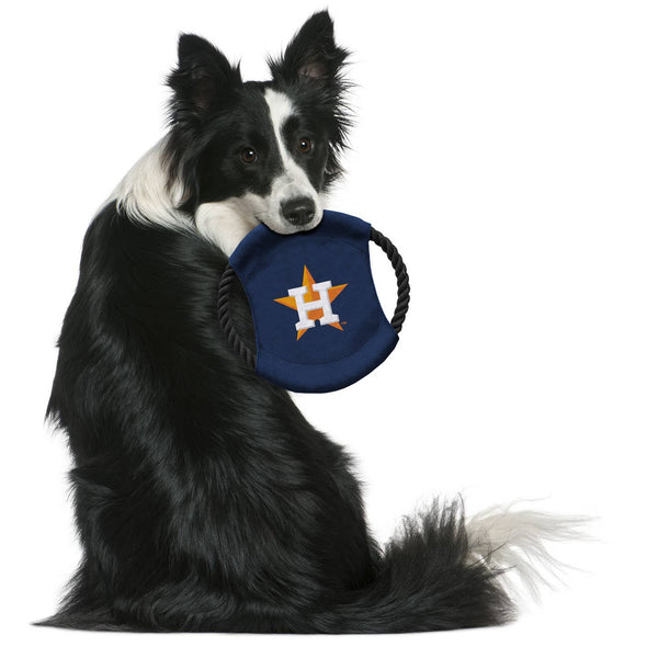 MLB Houston Astros Team Flying Disc Pet Toy