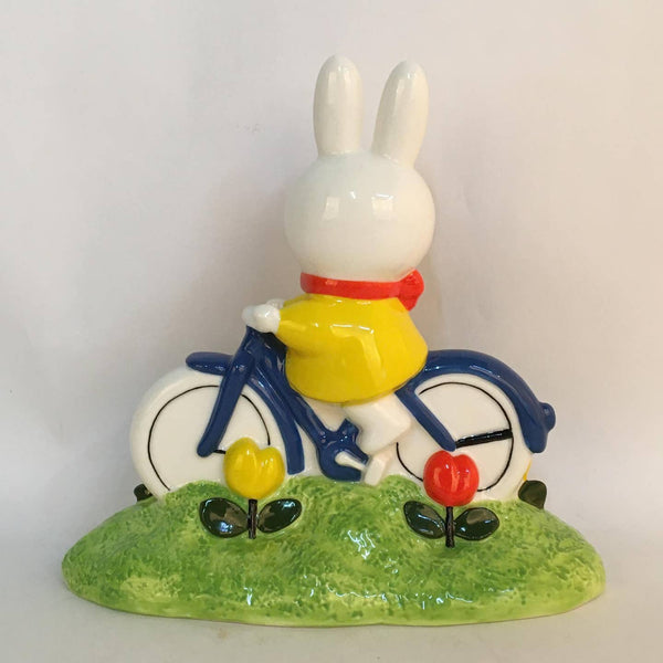 Miffy Tulip Garden Bike Ride Figurine