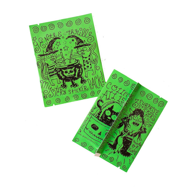 Mystery Halloween Sticker Pack