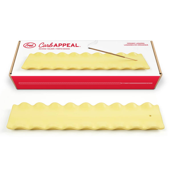 Carb Appeal Ceramic Incense Holder - Lasagna Noodle