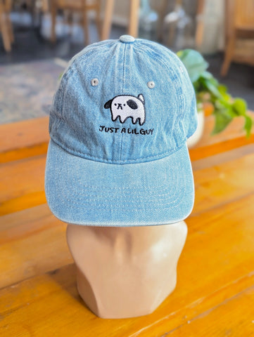 Just A Lil Guy Denim Baseball Cap