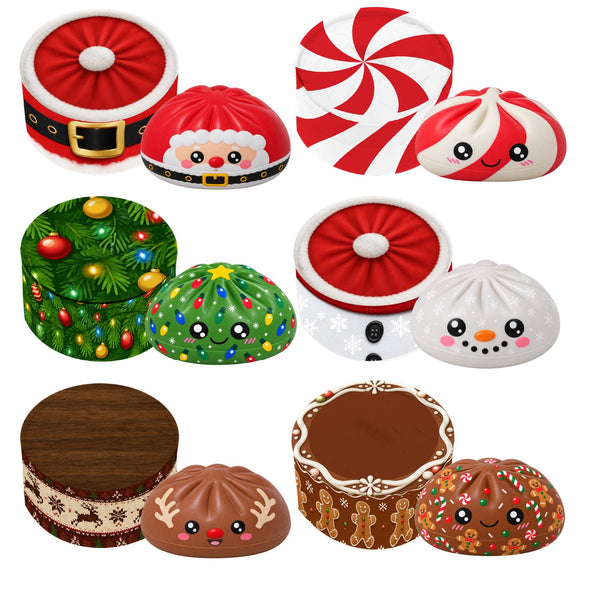 Fun Doh Christmas Dumpling Squishy Toy
