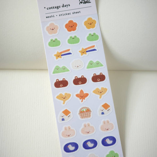 Cottage Days • Washi Sticker Sheet