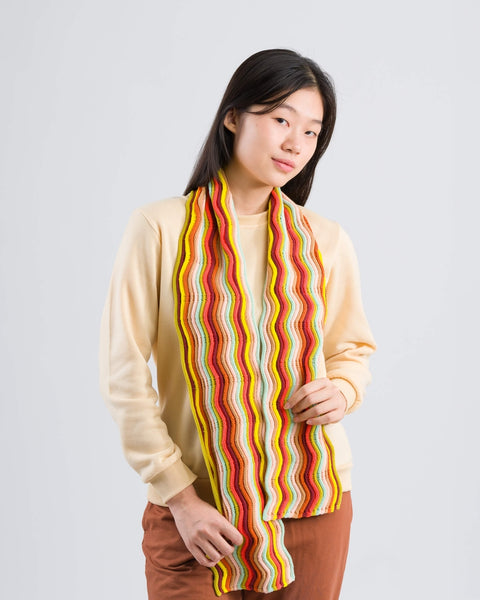 Circus Squiggle Scarf - Desert