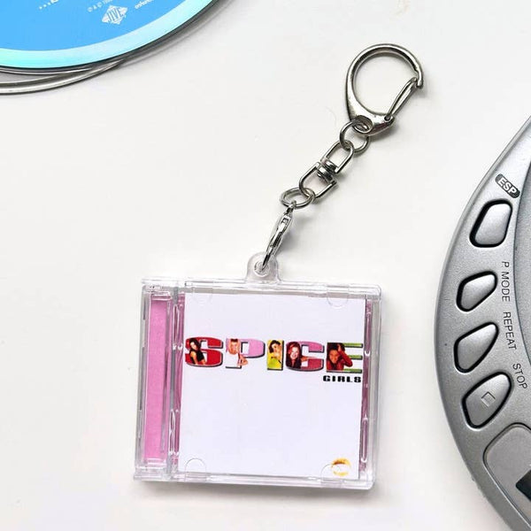 'Hit Clips' Mini CD Case Keychain - Spice Girls