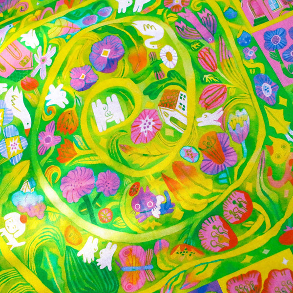 'Meet Me in the Garden' Multi-Use Cloth