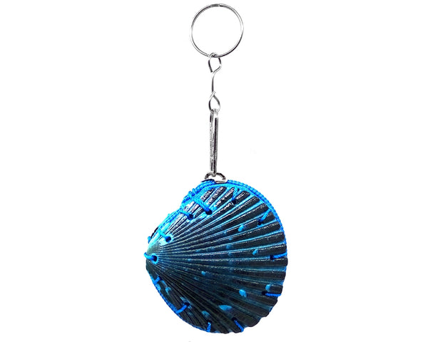 Seashell Coin Purse Keychain