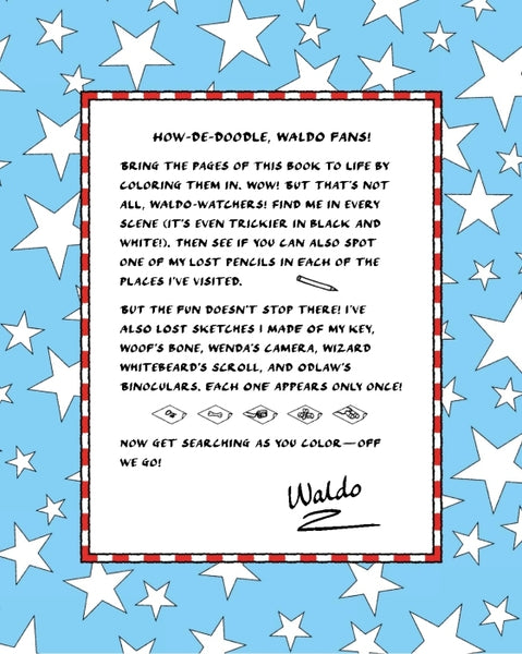 Where's Waldo? the Official Coloring Book