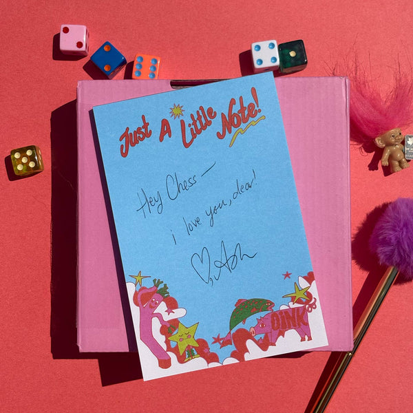 Just A Little Note! Memo Pad