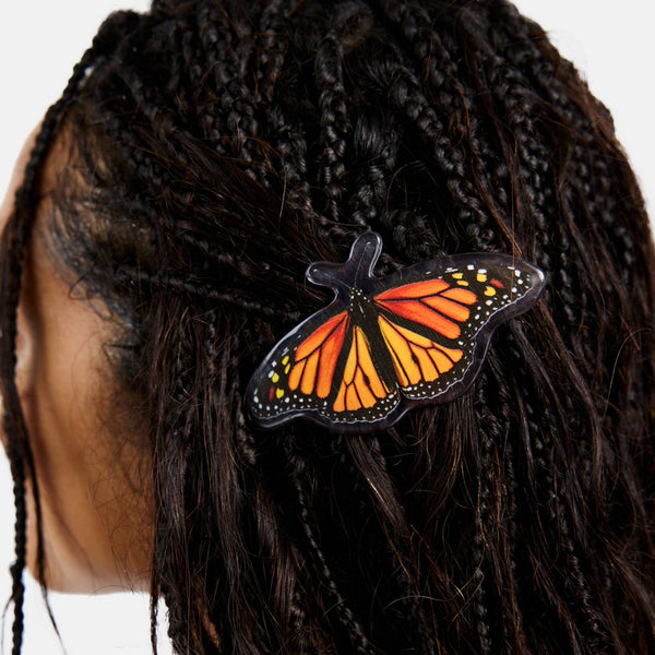Barrette - Monarch Butterfly