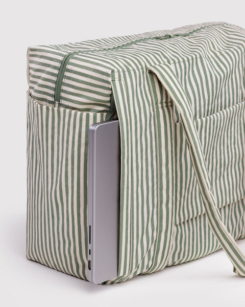 Small Cloud Carry-On - Sage Stripe