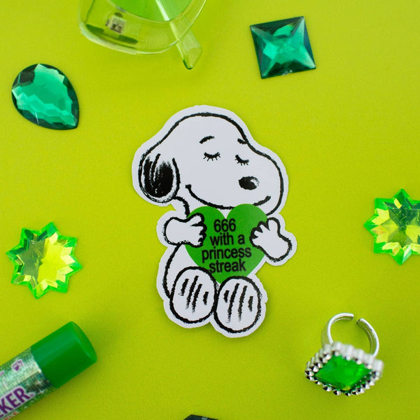 Snoopy Princess Sticker