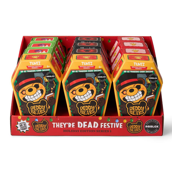 Deddy Bears Holiday Coffin Plush - 6 in