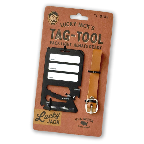 Tag-Tool – Luggage Tag & Steel Multi-Tool
