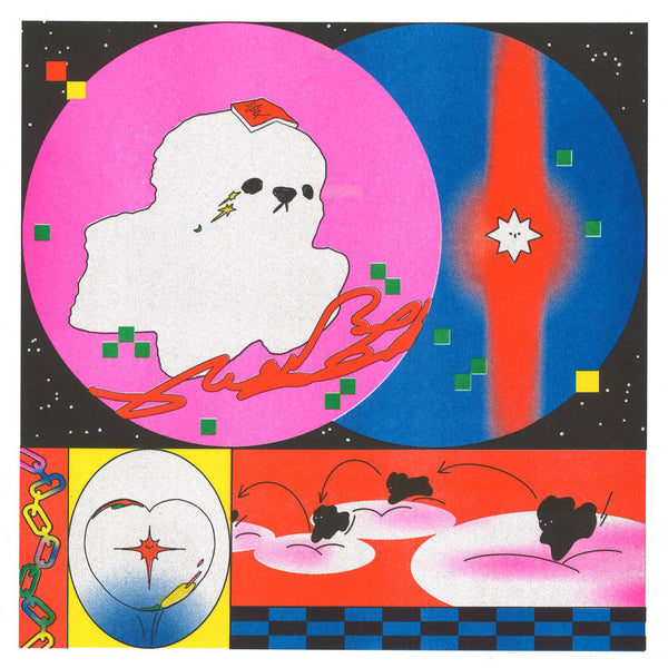 Crush Risograph Print