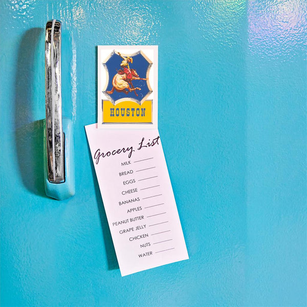 Bucking Bronco Houston Magnet