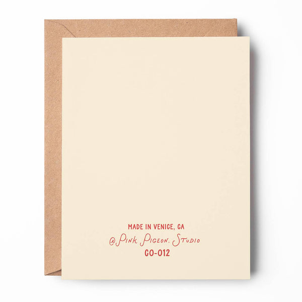 Ambitious Pigeon Card