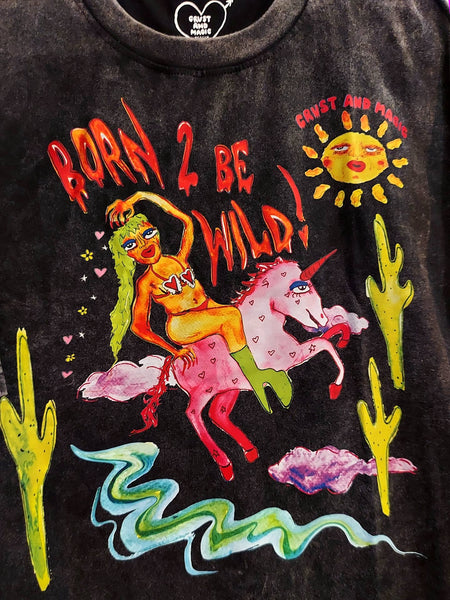 Born 2 Be Wild Tee