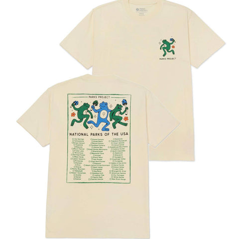 Great Outdoors Dancin' Frogs Checklist Tee