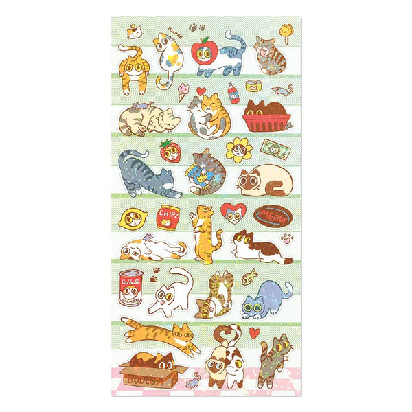 Bodega Kitties Sticker Sheet