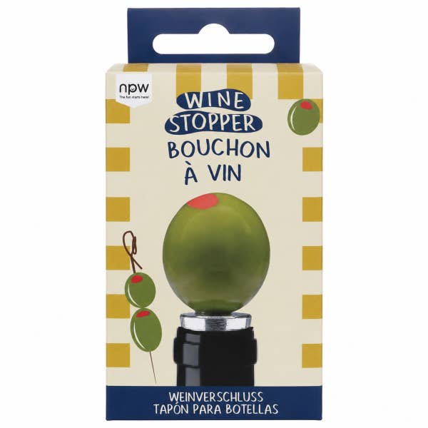 Olive Bottle Stopper