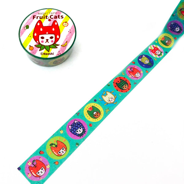 Fruit Cats Washi Tape