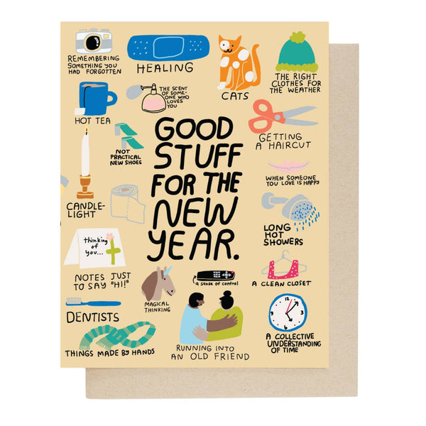 Good Things For the New Year Card