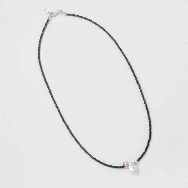 Addison Necklace in Green