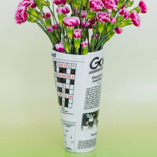 Newspaper Vase