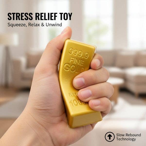 Gold Squishy Toy