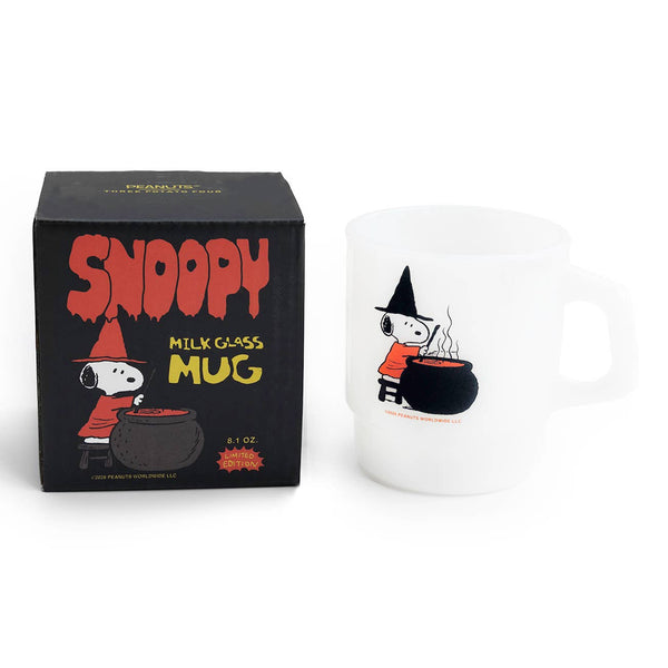 3P4 X Peanuts® Halloween - Snoopy Witch Milk Glass Mug