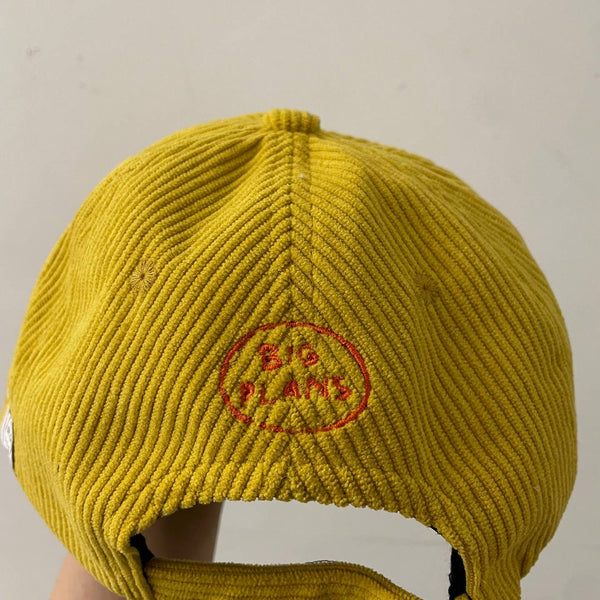 Big Plans: Yellow Corduroy Baseball Cap