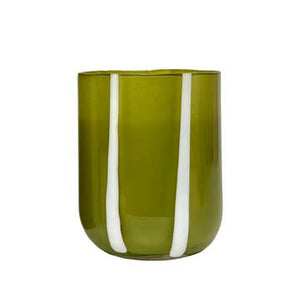 Atina Striped Tumbler - Olive