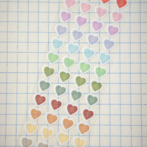 Tiny Hearts • Washi Sticker Sheet