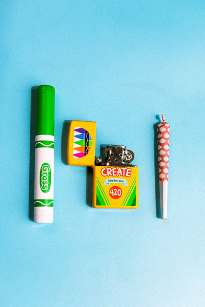 Green Marker Doob Tube