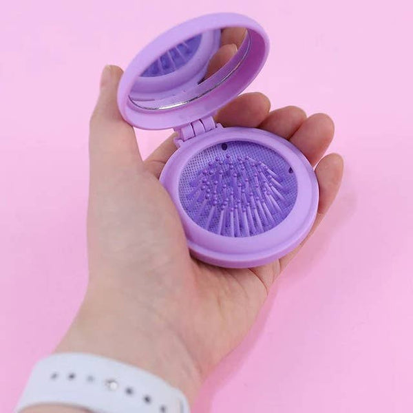 Sanrio Characters Mirror + Brush