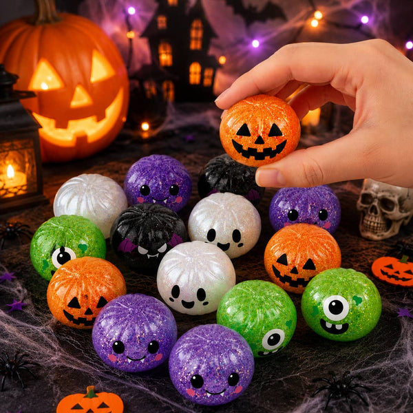 Mini Halloween Dumpling Squishy Toy