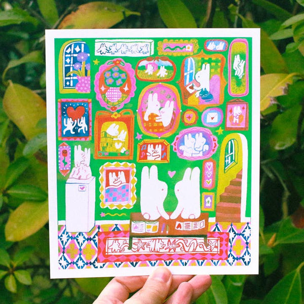 'Museum Date' Art Print