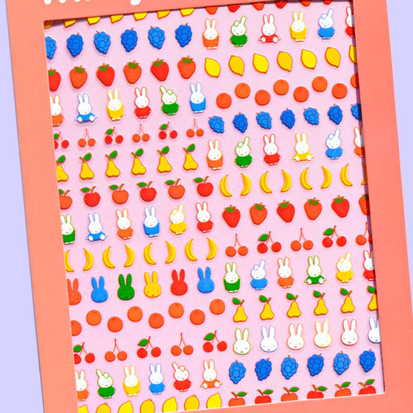 Nail Art Stickers - Miffy's Fresh Fruit