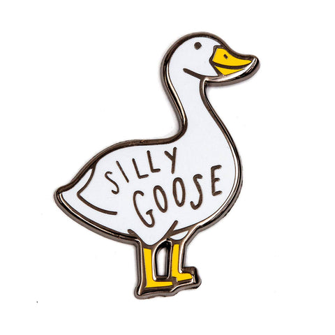 Silly Goose Enamel Pin