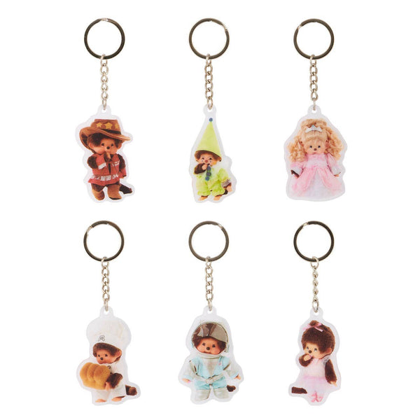 Monchhichi Acrylic Blind Box Keychains