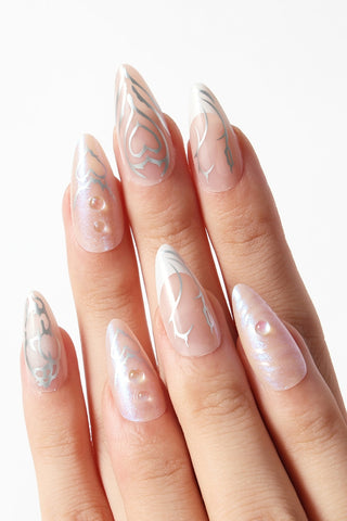 Chrome Hearts - Press-On Nails