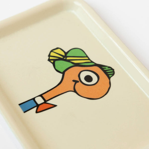3P4 X Richard Scarry® - Lowly Worm Bust Vintage Tray